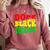 Dope Teacher African American Graduation History Month Comfort Colors Sweatshirt Crimson