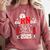 Earned It 2025 For Nurse Graduation Or RN LPN Class Of 2025 Comfort Colors Sweatshirt Crimson