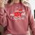 Earned It RN Nurse Graduation RN & LPN Nursing Comfort Colors Sweatshirt Crimson