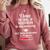 EdD Doctor Of Education Dissertation Doctorate Graduation Comfort Colors Sweatshirt Crimson