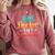 EdD Doctor Of Education Inspiring Doctorate Graduation Comfort Colors Sweatshirt Crimson