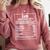 EdD Doctor Of Education Nutrition Doctorate Graduation Comfort Colors Sweatshirt Crimson