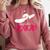 Educated Mexican Graduation Shirt For Women Comfort Colors Sweatshirt Crimson