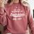 Electrician Graduation Men Women Electrical Comfort Colors Sweatshirt Crimson