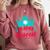 EMT Trauma Queen Paramedic Student T-Shirt Graduation Comfort Colors Sweatshirt Crimson