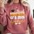 Family Graduation Party Proud Brother Of A 2026 Graduate Comfort Colors Sweatshirt Crimson