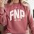 Family Nurse Practitioner FNP Graduation 2019 Comfort Colors Sweatshirt Crimson