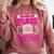 Female Lawyer Women Law Student Graduation Bar Exam Comfort Colors Sweatshirt Crimson