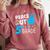 Fifth Grade Graduation Peace Out 5th Grade Boys Comfort Colors Sweatshirt Crimson