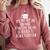 Finance Major Graduation Comfort Colors Sweatshirt Crimson