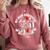 Fire Academy Graduate Firefighter Graduation Comfort Colors Sweatshirt Crimson