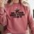 Only Four More Years To Go Middle School Graduation Comfort Colors Sweatshirt Crimson