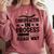 Future Chiropractor Graduation Chiropractic Student Graduate Comfort Colors Sweatshirt Crimson