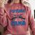 Future CRNA Nurse Anesthetist Student Nursing RN Graduation Comfort Colors Sweatshirt Crimson