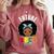Future HBCU Grad Girl Graduation Historically College Comfort Colors Sweatshirt Crimson