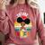 Future HBCU Grad Graduate Afro Girl College Graduation Comfort Colors Sweatshirt Crimson
