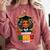 Future HBCU Grad Graduation Students Girl Kids Comfort Colors Sweatshirt Crimson