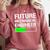 Future Mechanical Engineer Cool Graduation Comfort Colors Sweatshirt Crimson