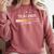 Future Teacher Loading Bar Graduation Teacher Men Women Comfort Colors Sweatshirt Crimson
