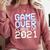Game Over Class Of 2021 Video Games Graduation Gamer Comfort Colors Sweatshirt Crimson