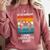 Gamer Graduation 2021 Retro 9th Grade Level Complete Comfort Colors Sweatshirt Crimson