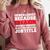 Genealogist Miracle Worker Genealogy Graduation Comfort Colors Sweatshirt Crimson
