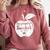 Geography Teacher Est 2018 School Graduation T Shirt Comfort Colors Sweatshirt Crimson