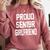 Girlfriend Graduation Party SEN19R Shirt Senior 2019 T-Shirt Comfort Colors Sweatshirt Crimson
