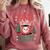 Give Me Coffee And Holiday Movies Introvert Christmas Comfort Colors Sweatshirt Crimson Give Me Coffee And Holiday Movies Introvert Christmas Comfort Colors Sweatshirt Crimson