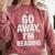 Go Away I'm Reading Book Lover Bookworm Introvert Sarcastic Comfort Colors Sweatshirt Crimson Go Away I'm Reading Book Lover Bookworm Introvert Sarcastic Comfort Colors Sweatshirt Crimson