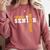 Golf Senior Night Golf Senior 2025 Graduation 15 Comfort Colors Sweatshirt Crimson