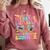 Goodbye 1st Grade Graduation To 2nd Grade But First Summer Comfort Colors Sweatshirt Crimson