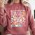 Goodbye 2nd Grade Graduation To 3rd Grade But First Summer Comfort Colors Sweatshirt Crimson