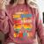 Goodbye 2nd Grade Graduation To 3rd Grade Hello Summer Kids Comfort Colors Sweatshirt Crimson