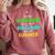 Goodbye 3rd Grade On My Way To 4th Grade 2022 Graduation Comfort Colors Sweatshirt Crimson