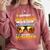 Goodbye 3rd Grade Graduation To 4th Grade First Summer Beach Comfort Colors Sweatshirt Crimson