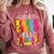 Goodbye Kinder Garten Hello 1st Grade Graduation 2024 Comfort Colors Sweatshirt Crimson