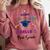 Goodbye Kindergarten Graduation Class 2025 1st Grade Kids Comfort Colors Sweatshirt Crimson