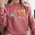 Goodbye Kindergarten Hello 1st Grade Kindergarten Graduation Premium Comfort Colors Sweatshirt Crimson