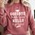 Goodbye Middle School Hello High School Graduation T-Shirt Comfort Colors Sweatshirt Crimson