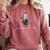 Goose Silly Lawyer Law School Graduation Future Lawyer Comfort Colors Sweatshirt Crimson