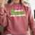 Grade 5 Level Achieved Video Gamer 5th Grade Graduation Comfort Colors Sweatshirt Crimson