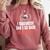 I Graduated Can I Go Back To Bed Graduation Comfort Colors Sweatshirt Crimson