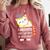 I Graduated Can I Go Back To Sleep Now Graduation Comfort Colors Sweatshirt Crimson
