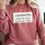 I Graduated Now I'm Like Smart & Stuff Tee Graduation Shirts Comfort Colors Sweatshirt Crimson