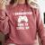 I Graduated Time To Level Up Graduation T-Shirt Comfort Colors Sweatshirt Crimson