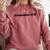 Graduation 2018 Graduation T-Shirt Comfort Colors Sweatshirt Crimson