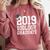 Graduation 2019 Biology Tshirt For Science Graduate Comfort Colors Sweatshirt Crimson