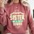 Graduation 2019 TShirt Proud Sister Of A Senior Comfort Colors Sweatshirt Crimson