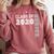 Graduation 2020 Class Of 2020 Senior Comfort Colors Sweatshirt Crimson